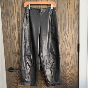 Leather Balloon Pant